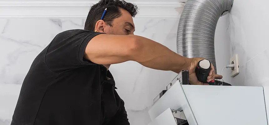 Precision In-wall Dryer Vent Cleaning & Rerouting Corrections in Cathedral City, CA